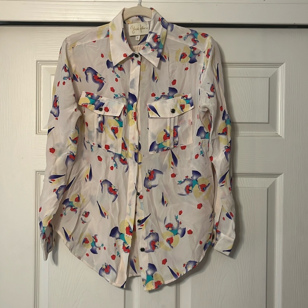 Yum I Kim silk top